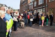 Stolpersteenlegging vrijdag 3 mei 2013. Foto’s Willy Gelinck.