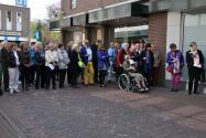 Stolpersteenlegging vrijdag 3 mei 2013. Foto’s Willy Gelinck.