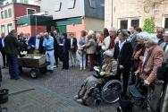 Stolpersteenlegging vrijdag 3 mei 2013. Foto’s Willy Gelinck.