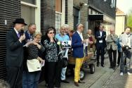 Stolpersteenlegging vrijdag 3 mei 2013. Foto’s Willy Gelinck.