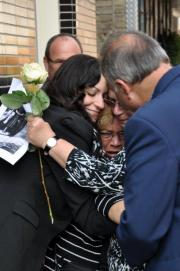 Stolpersteenlegging vrijdag 3 mei 2013. Foto’s Willy Gelinck.