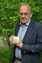 Stolpersteenlegging vrijdag 3 mei 2013. Foto’s Willy Gelinck.