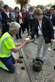 Stolpersteenlegging vrijdag 3 mei 2013. Foto’s Willy Gelinck.