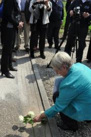 Stolpersteenlegging vrijdag 3 mei 2013. Foto’s Willy Gelinck.