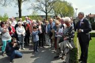 Stolpersteenlegging vrijdag 3 mei 2013. Foto’s Willy Gelinck.