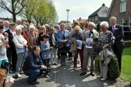 Stolpersteenlegging vrijdag 3 mei 2013. Foto’s Willy Gelinck.