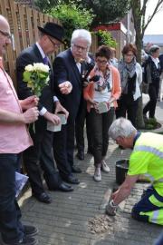 Stolpersteenlegging vrijdag 3 mei 2013. Foto’s Willy Gelinck.