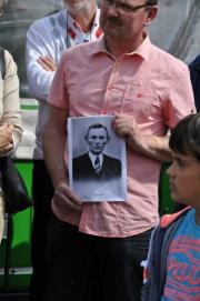 Stolpersteenlegging vrijdag 3 mei 2013. Foto’s Willy Gelinck.