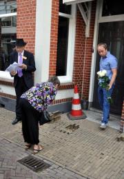 Stolpersteenlegging vrijdag 24 augustus 2012. Foto’s Willy Gelinck