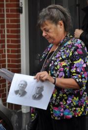 Stolpersteenlegging vrijdag 24 augustus 2012. Foto’s Willy Gelinck