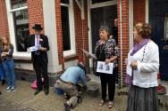 Stolpersteenlegging vrijdag 24 augustus 2012. Foto’s Willy Gelinck