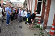 Stolpersteenlegging vrijdag 24 augustus 2012. Foto’s Willy Gelinck