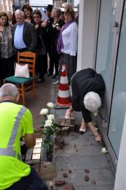 Stolpersteenlegging vrijdag 24 augustus 2012. Foto’s Willy Gelinck