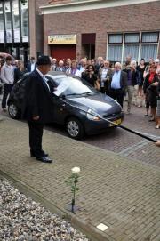 Stolpersteenlegging vrijdag 24 augustus 2012. Foto’s Willy Gelinck