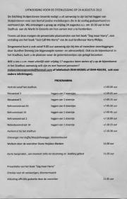 Stolpersteenlegging vrijdag 24 augustus 2012. Foto’s Willy Gelinck