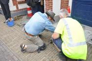 Stolpersteenlegging vrijdag 24 augustus 2012. Foto’s Peter Konings.