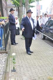 Stolpersteenlegging vrijdag 24 augustus 2012. Foto’s Peter Konings.