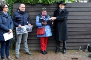 Stolpersteenlegging vrijdag 27 maart 2015. Foto’s Willy Gelinck.