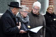 Stolpersteenlegging vrijdag 27 maart 2015. Foto’s Willy Gelinck.