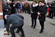 Stolpersteenlegging vrijdag 27 maart 2015. Foto’s Willy Gelinck.
