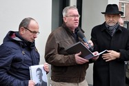Stolpersteenlegging vrijdag 27 maart 2015. Foto’s Willy Gelinck.