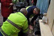Stolpersteenlegging vrijdag 27 maart 2015. Foto’s Willy Gelinck.