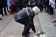 Stolpersteenlegging vrijdag 27 maart 2015. Foto’s Willy Gelinck.