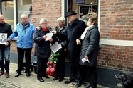 Stolpersteenlegging vrijdag 27 maart 2015. Foto’s Willy Gelinck.