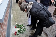 Stolpersteenlegging vrijdag 27 maart 2015. Foto’s Willy Gelinck.