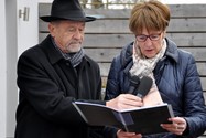 Stolpersteenlegging vrijdag 27 maart 2015. Foto’s Willy Gelinck.
